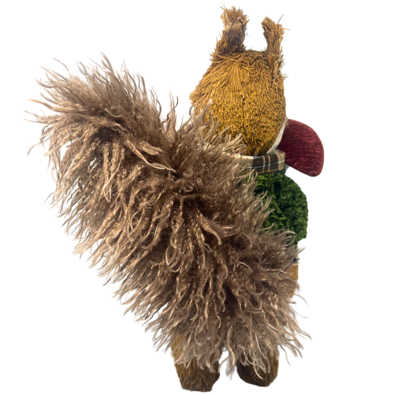 16" Sisal Male Harvest Squirrel