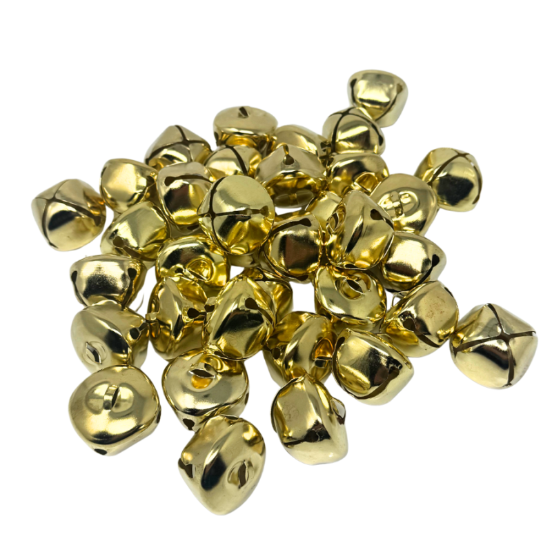 Box of Small Gold Jingle Bells