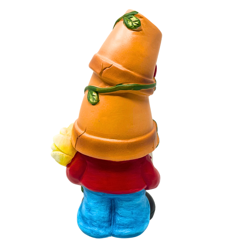 10" Ladybug Vine Gnome