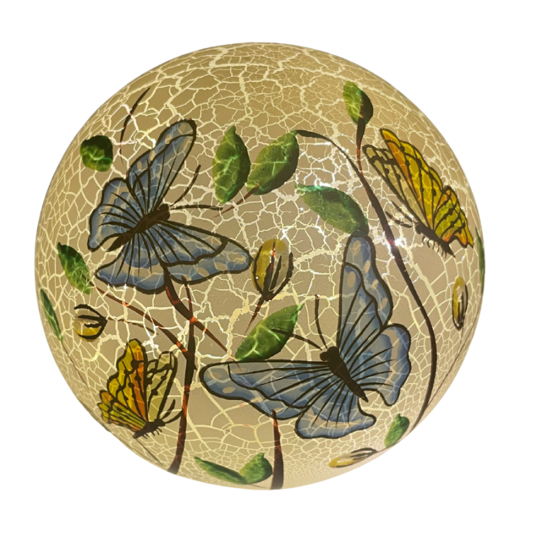 4" Butterfly Fields LED Mini Orb