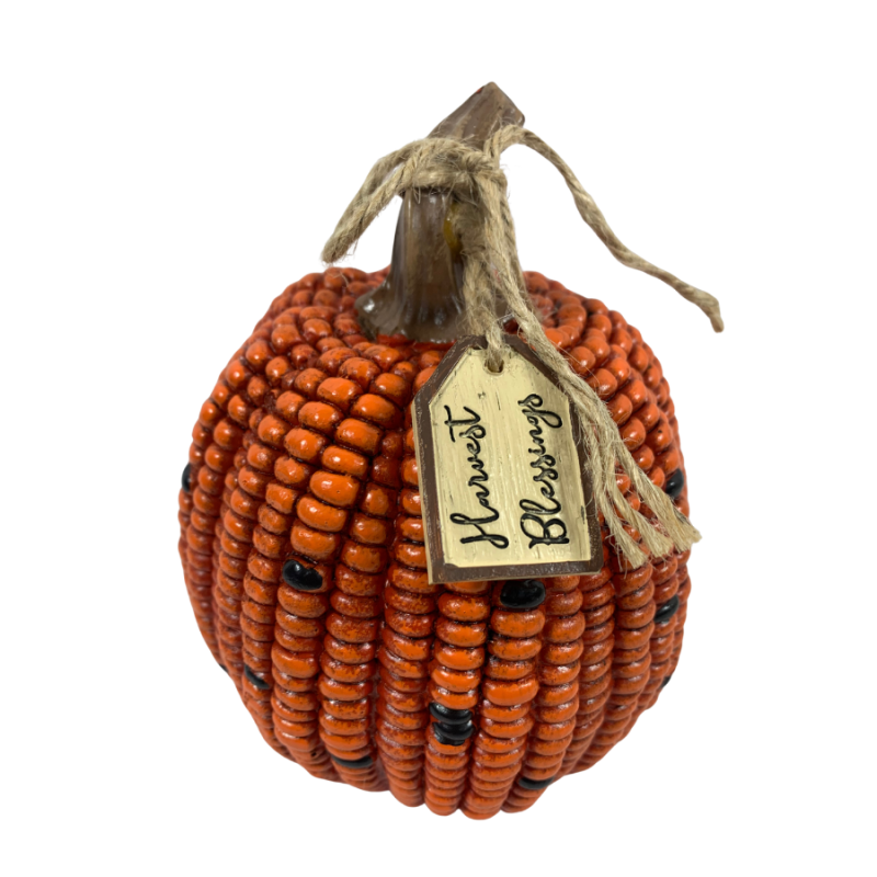 Medium Resin Corn Pumpkin - Blessing