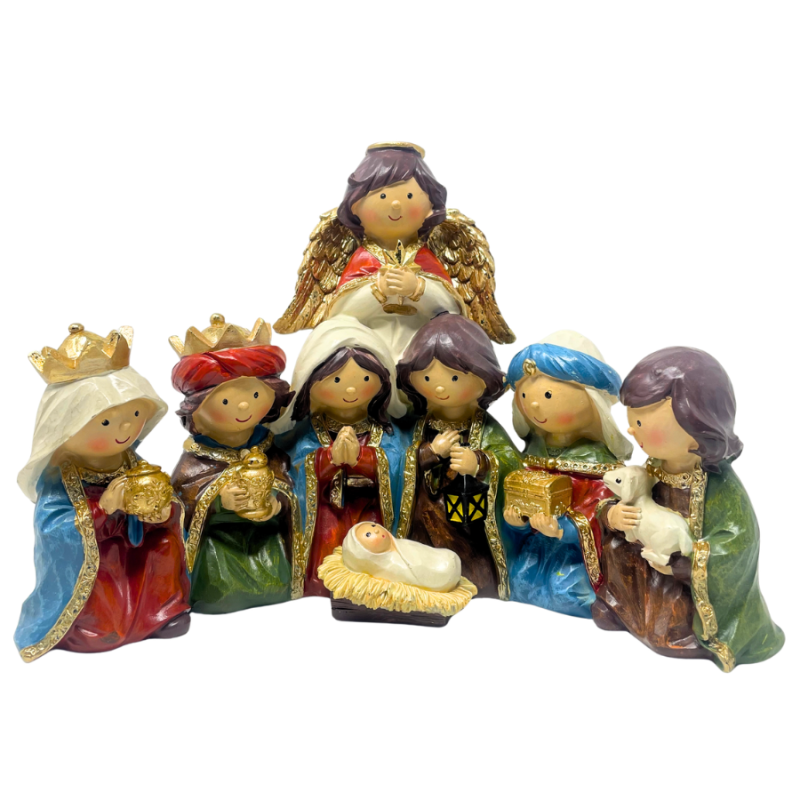 Resin Nativity Scene