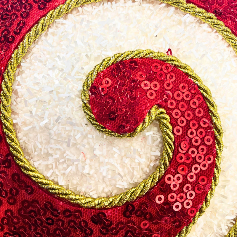 20" Peppermint Lollipop Decor