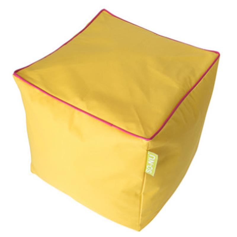 Bean Bag Cube - Yellow