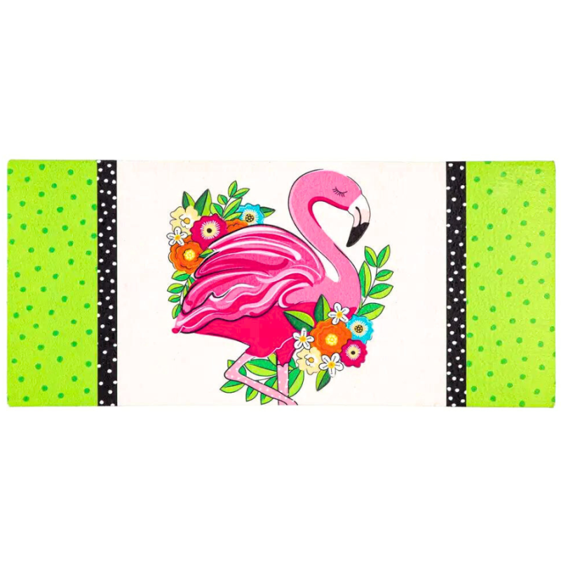 Floral Flamingo Switch Mat Insert