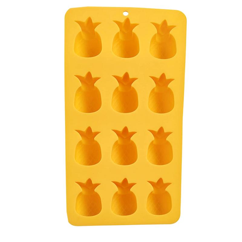 HIC Silicone Pineapple Ice Cube Tray & Mold