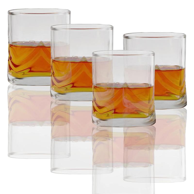 11.25oz Heritage Cut Glass DOF Set of 4 (A) Glassware Carolina