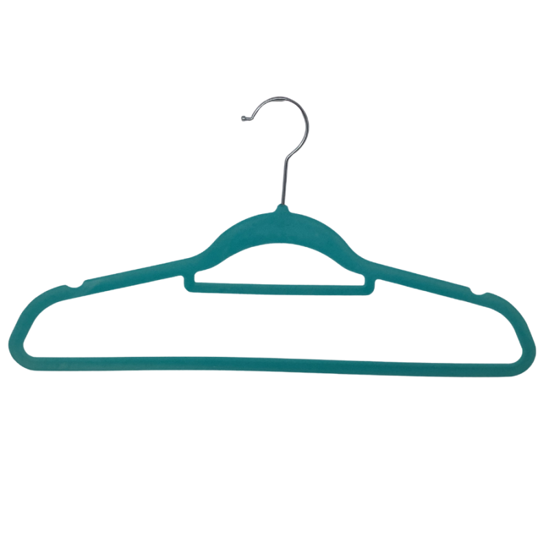 Velvet Hangers- Turquoise-30pk