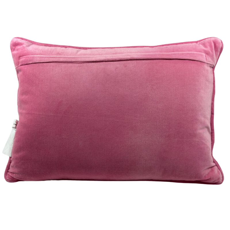 20" x 14" Pink Egrets in Camellias Indoor Pillow