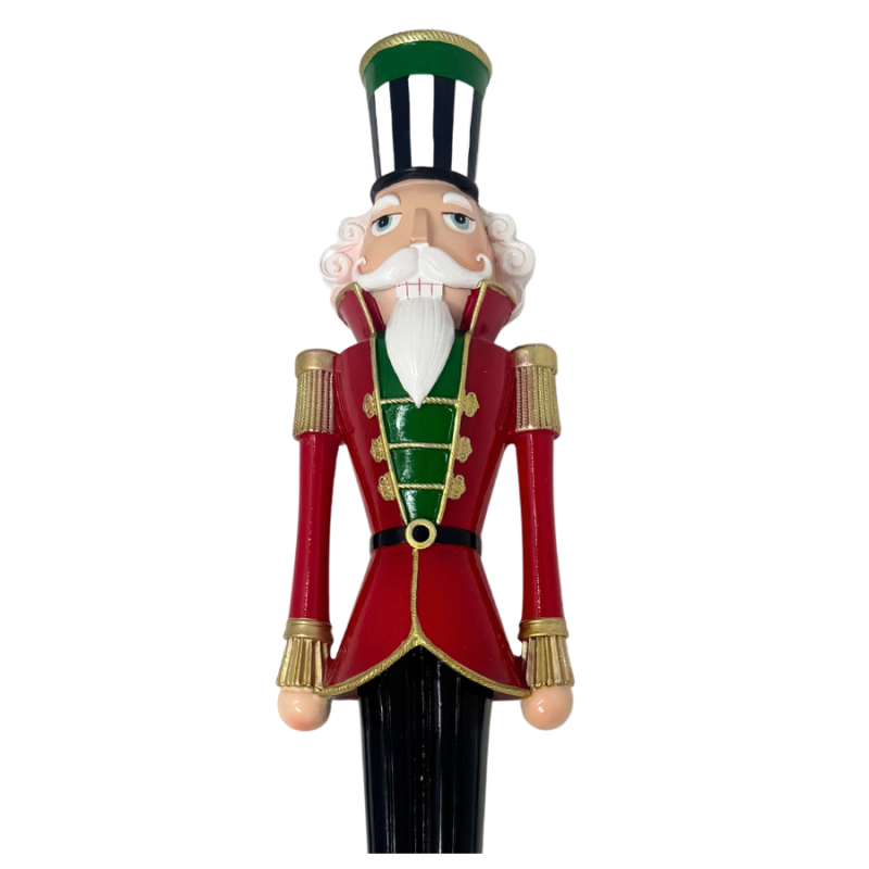 24" Nutcracker on Harlequin Base