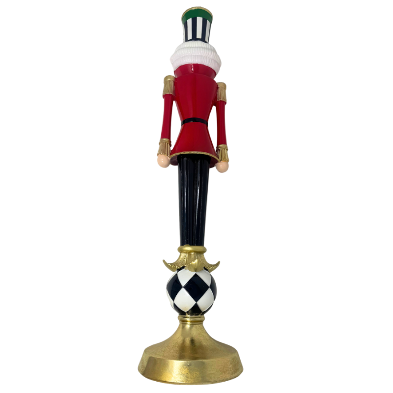 24" Nutcracker on Harlequin Base