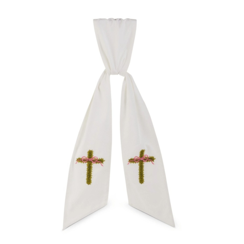 58" Cross Wreath Sash