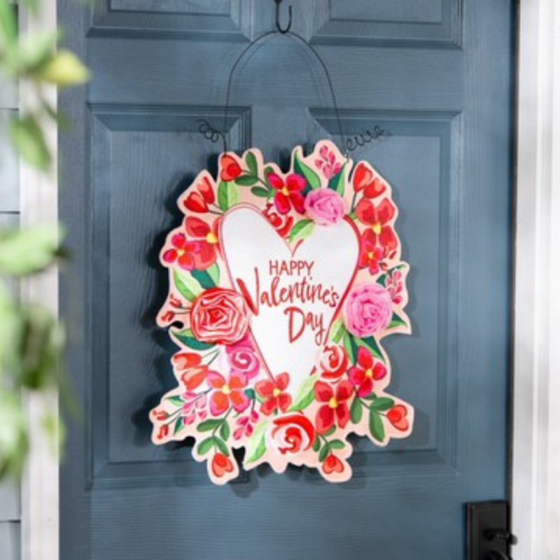 Valentines and Spring Double Sided Door Decor