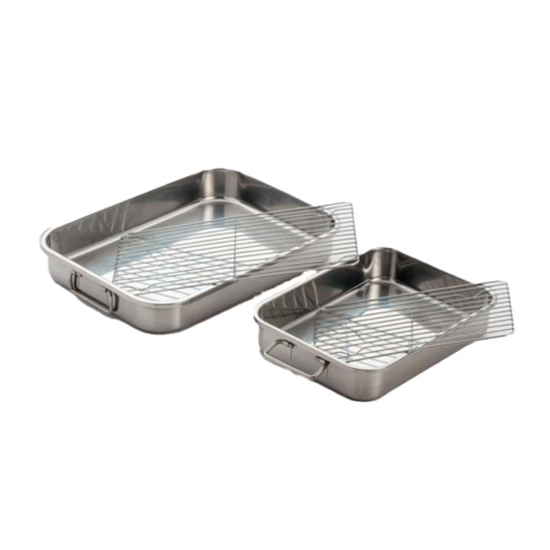 Lasagna/Roaster 4pc Stainless Steel