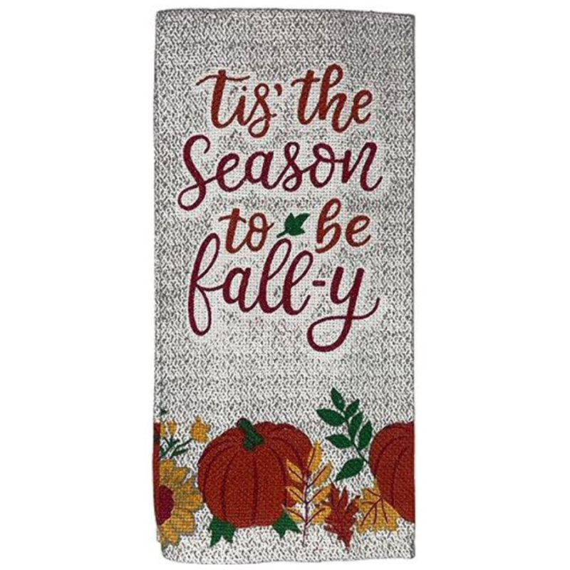 Tis' The Season to be Fall-y Kitchen Towel