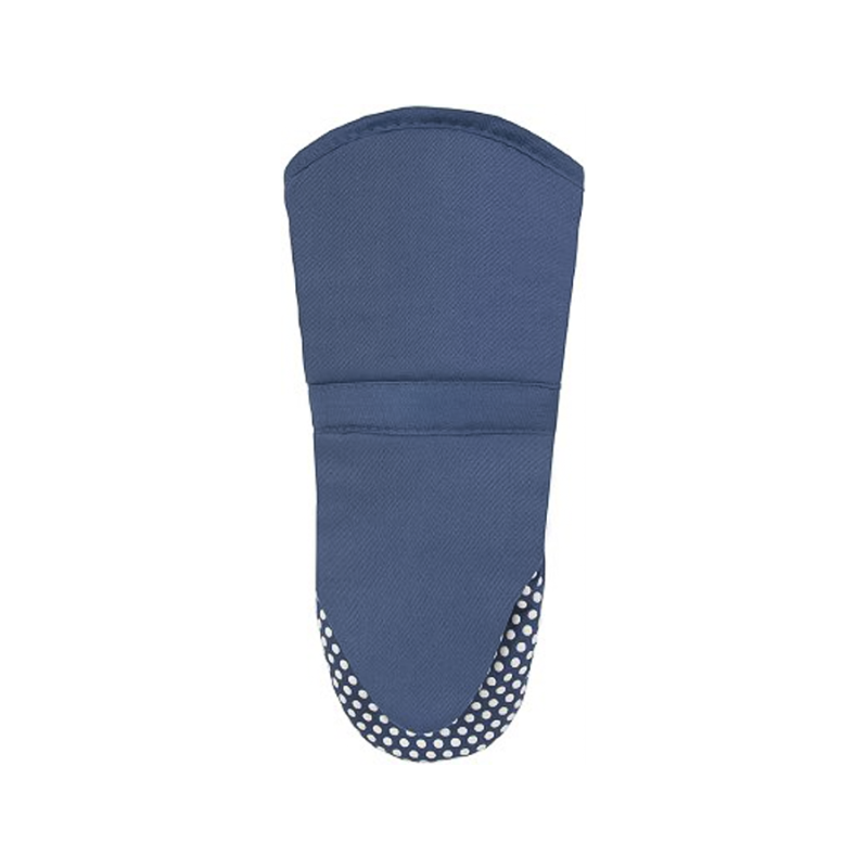 Silicone Dot Oven Mitt- Federal Blue