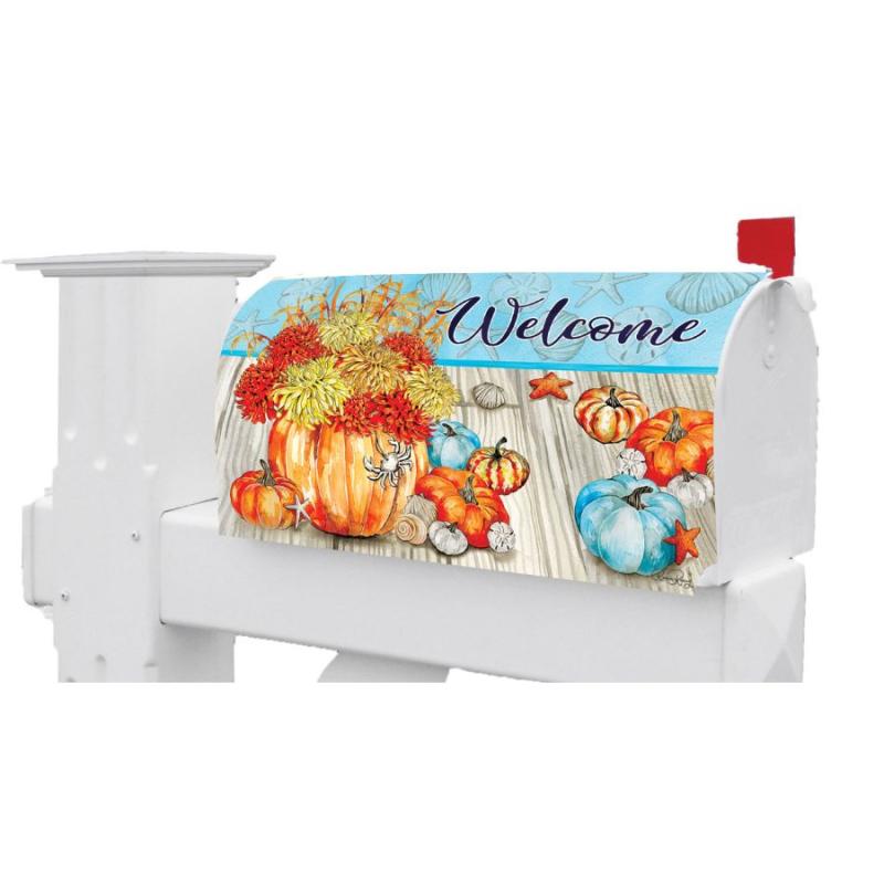 Coastal Fall Mailbox Cover Flags/Mailbox Covers