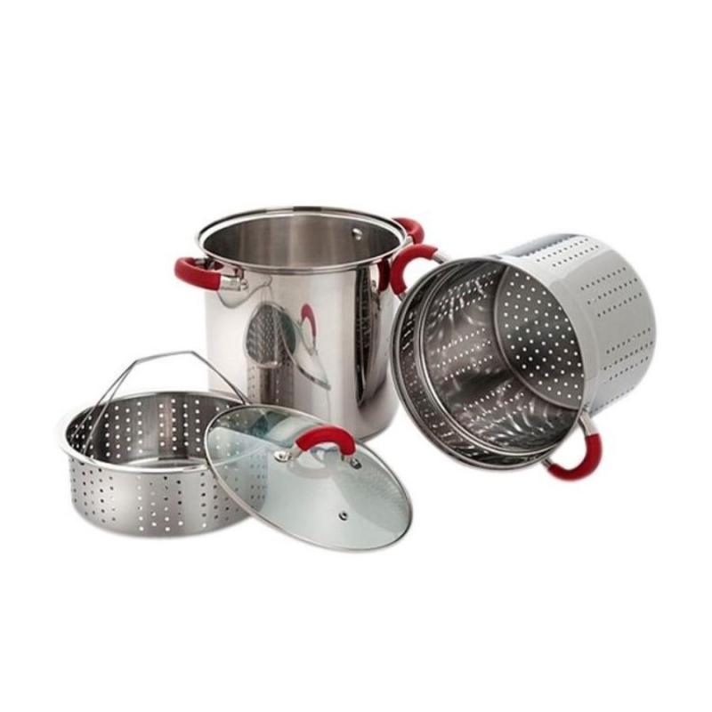 SS 12Qt Multi Cooker & Pasta Pot