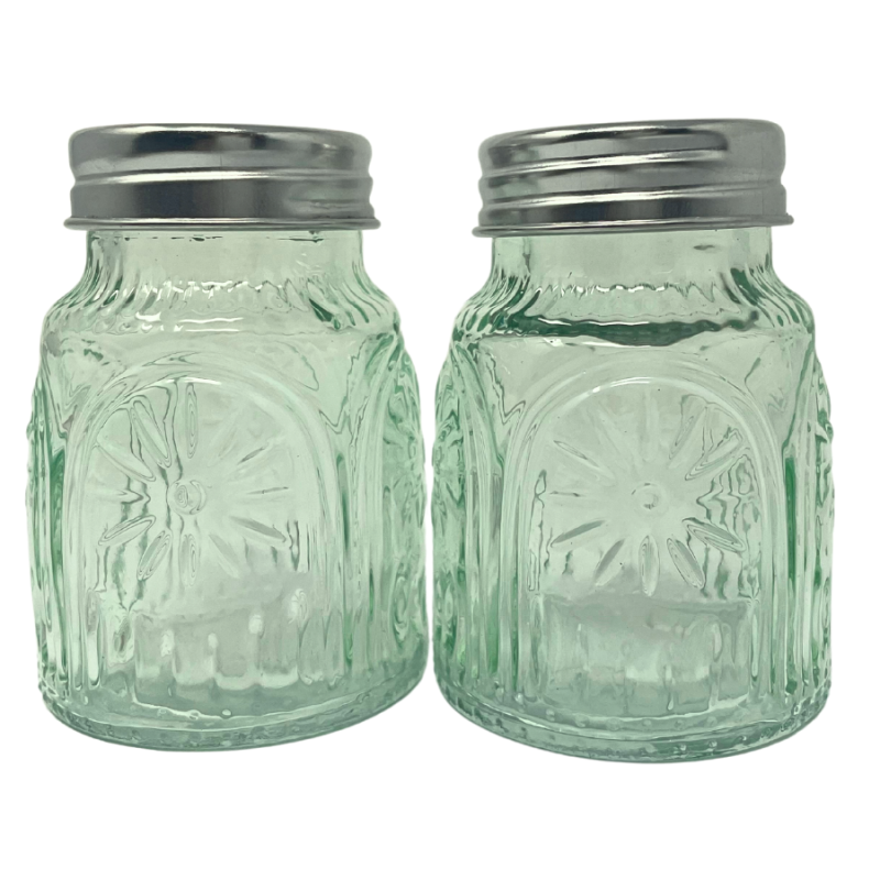 Gaudi Embossed Salt & Pepper Shaker Set