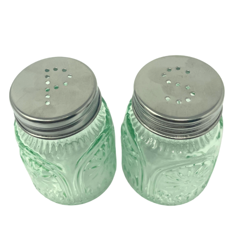 Gaudi Embossed Salt & Pepper Shaker Set