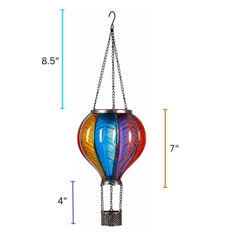 Colorful Solar Hot Air Balloon