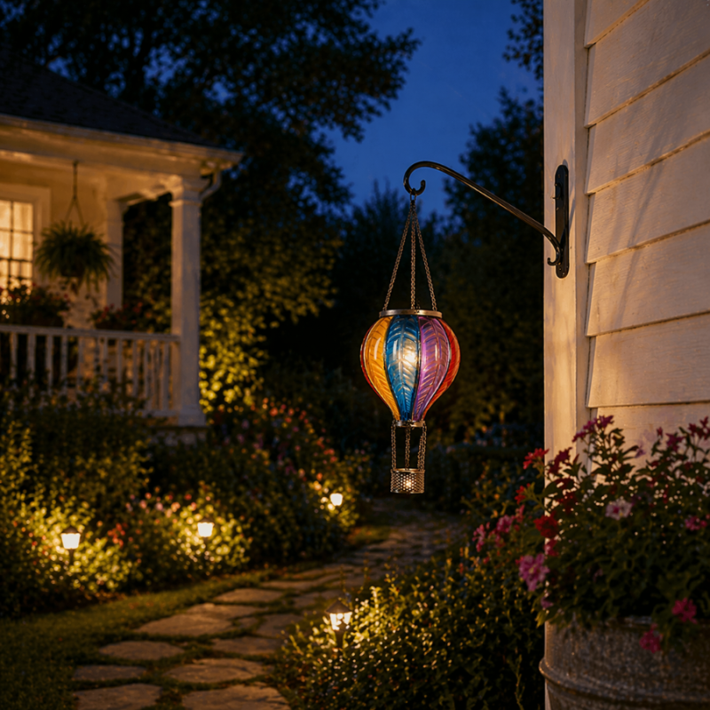 Colorful Solar Hot Air Balloon
