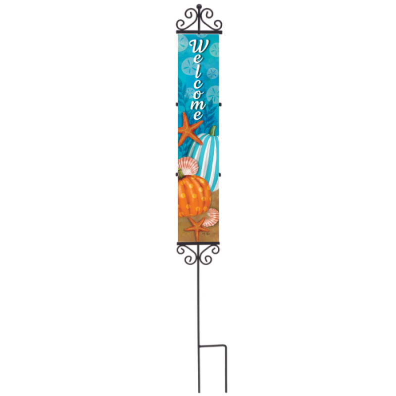 Beachy Autumn Yard Expression Sign