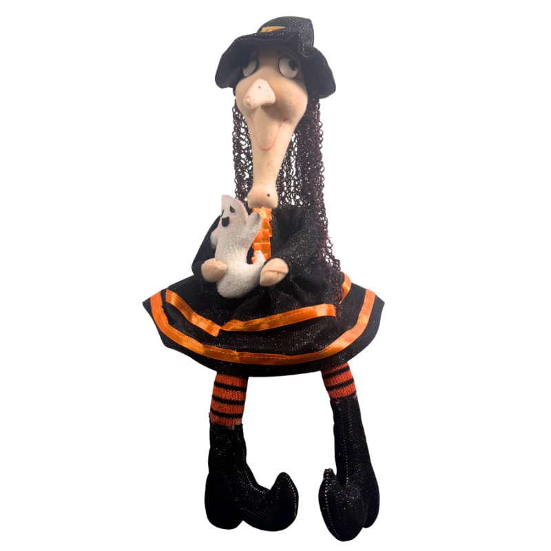 12" Sitting Witch