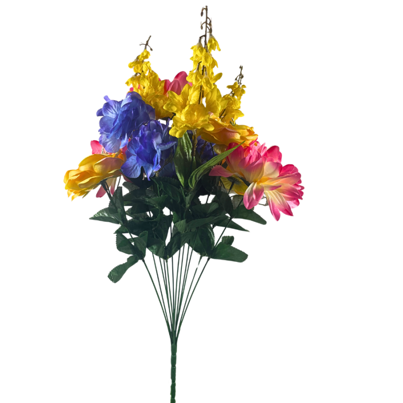 23" Mixed Garden Floral Bouquet