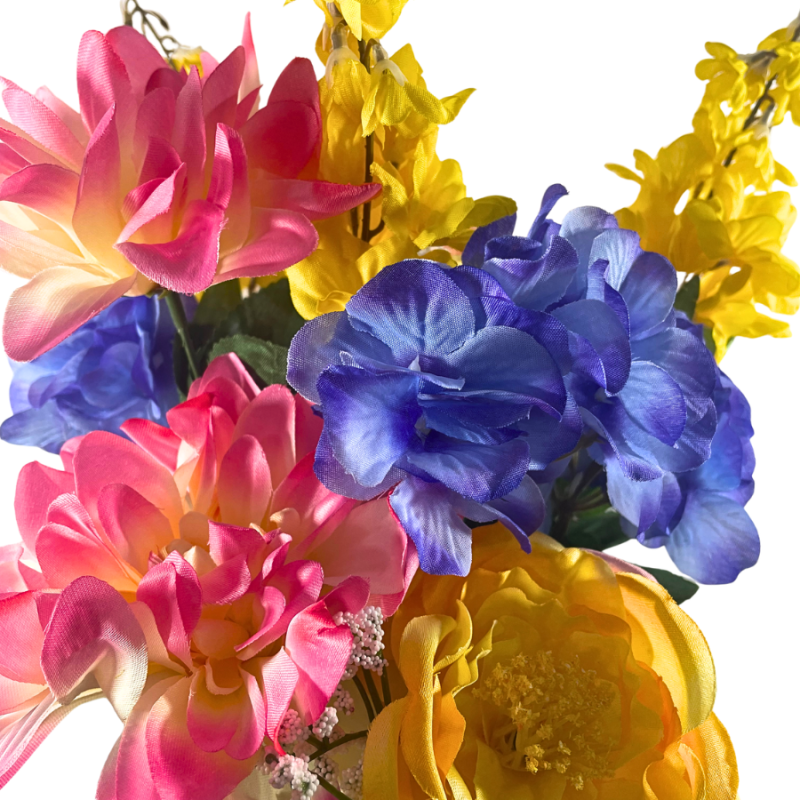 23" Mixed Garden Floral Bouquet