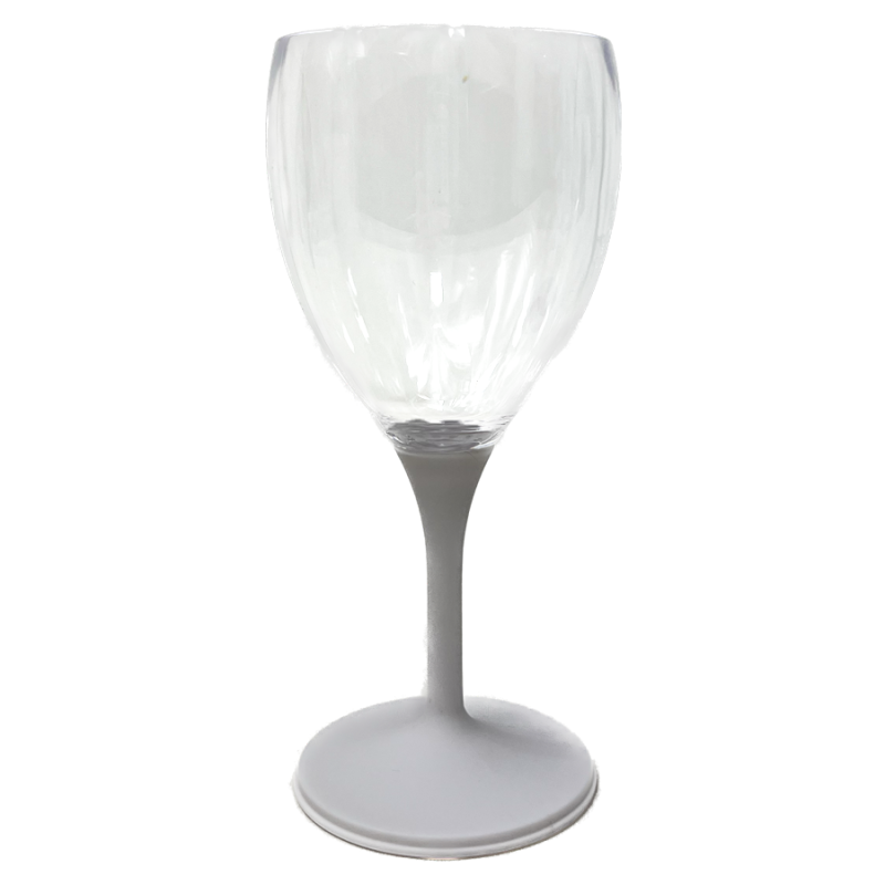 Joie Wine Glass To Go White (A) Bar Accessories Carolina Pottery