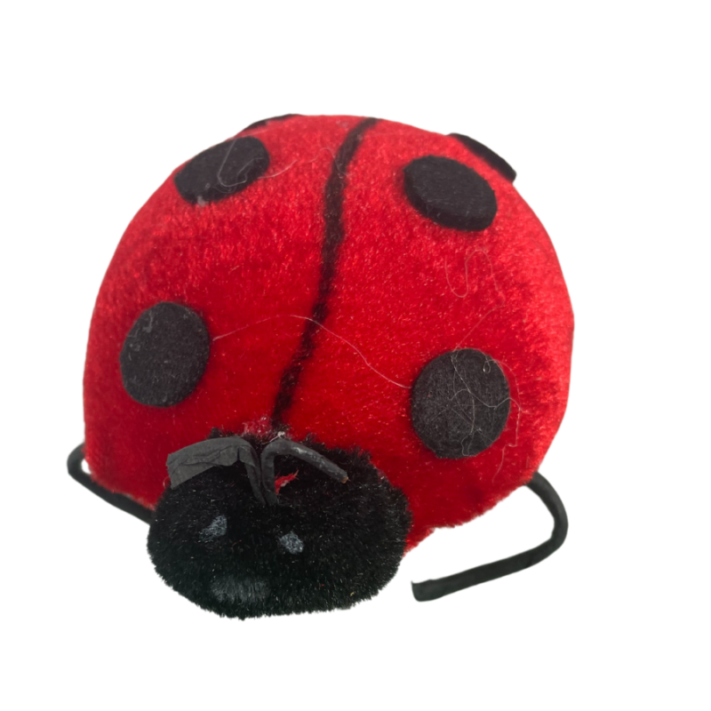 7" Velvet Ladybug Pick