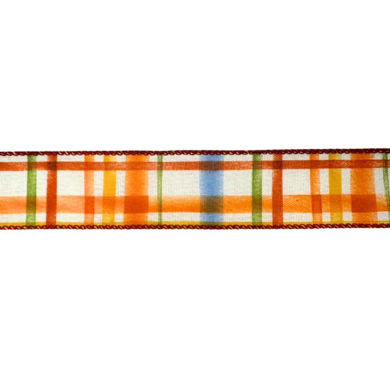 1.5" x 10yd Autumn Tuttola Plaid Ribbon