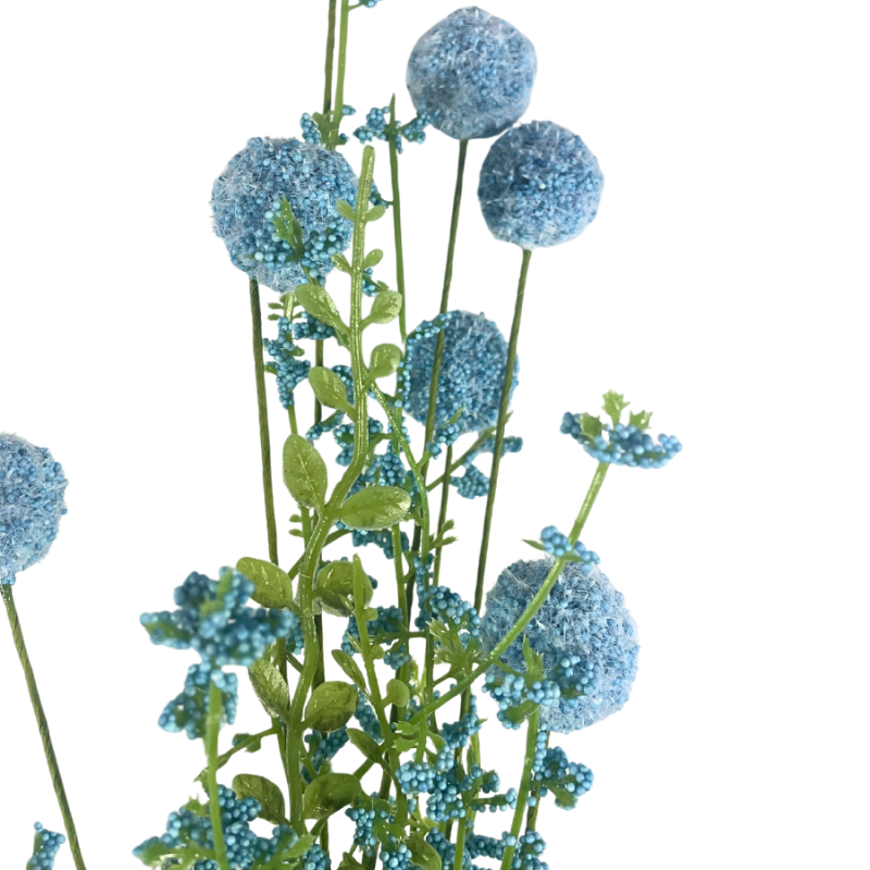 30" Snowball Allium Bush - Blue