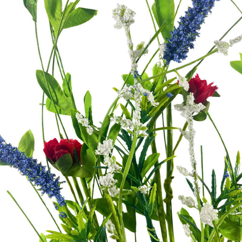 18" Red, White & Blue Twig Filler