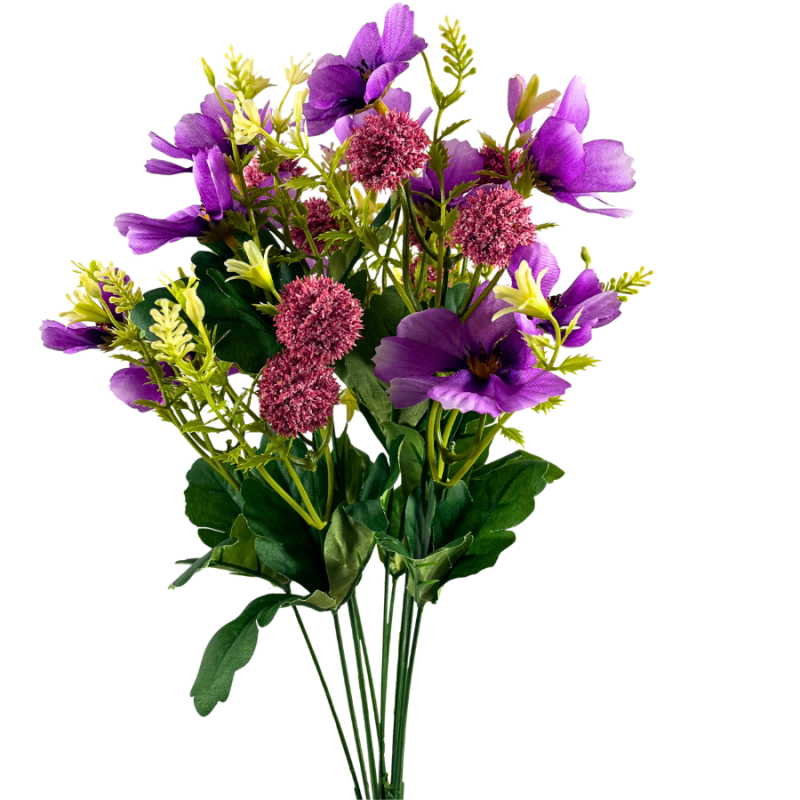 18" Cosmo Allium Bush - Purple