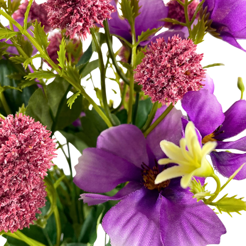 18" Cosmo Allium Bush - Purple