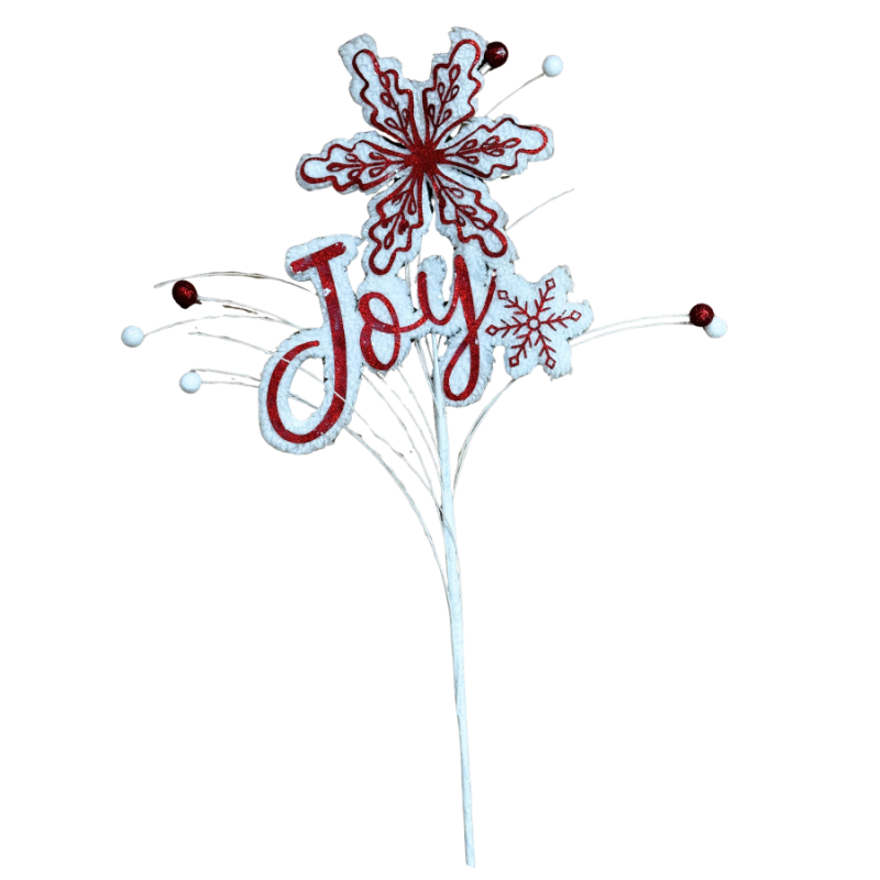 28" JOY Snowflake Pick