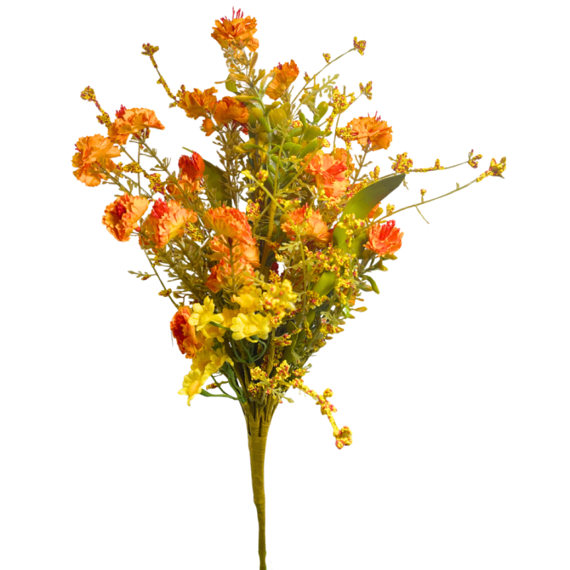 18" Fall Wildflower Bush