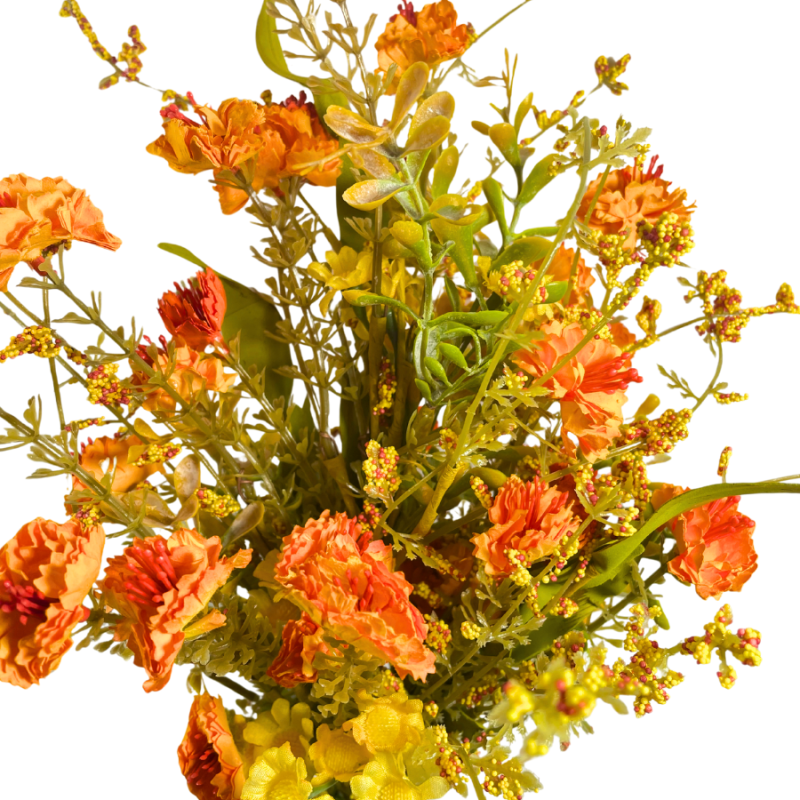 18" Fall Wildflower Bush