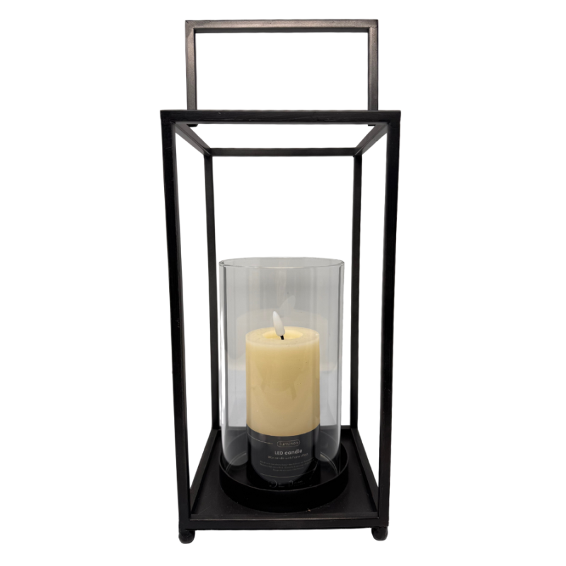 12.5" Open-Frame Rectangular Lantern