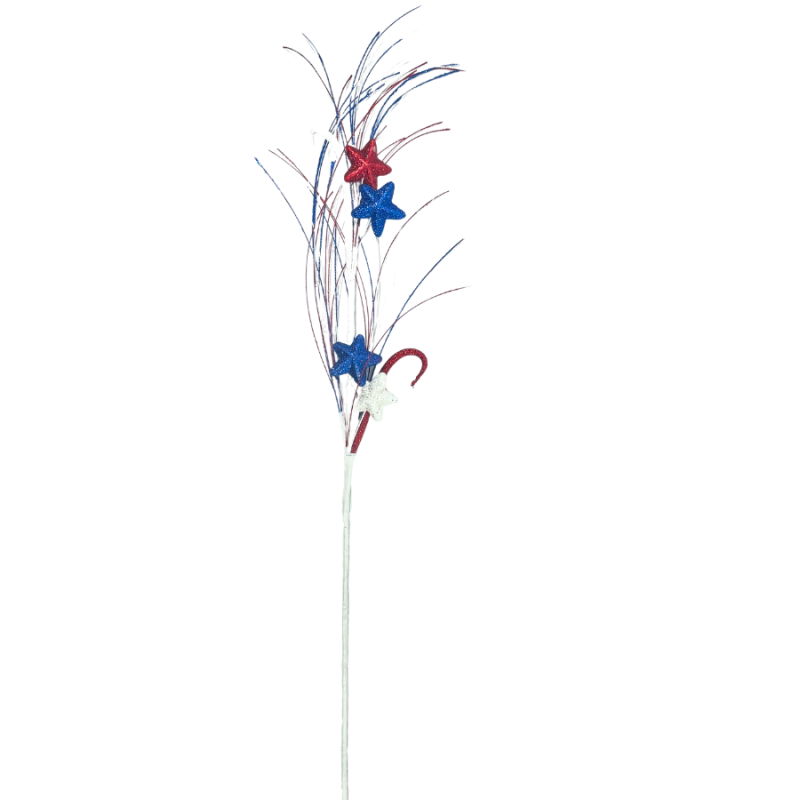 35" Glittered Star Explosion Spray
