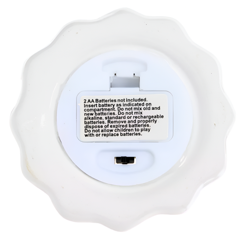 7.5" Ceramic Light Up Tree - White