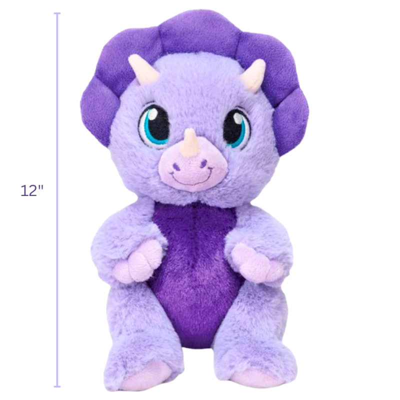 Swaddle Babies - 12" Cuddle Triceratops