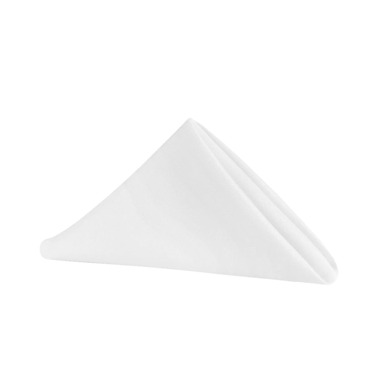 Fabric 6ct Napkin- White