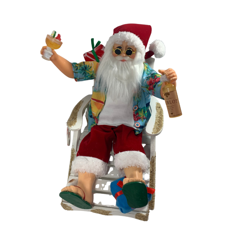 12" Coastal Santa