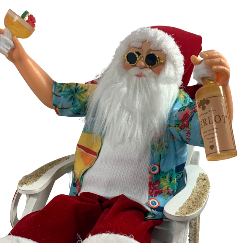 12" Coastal Santa