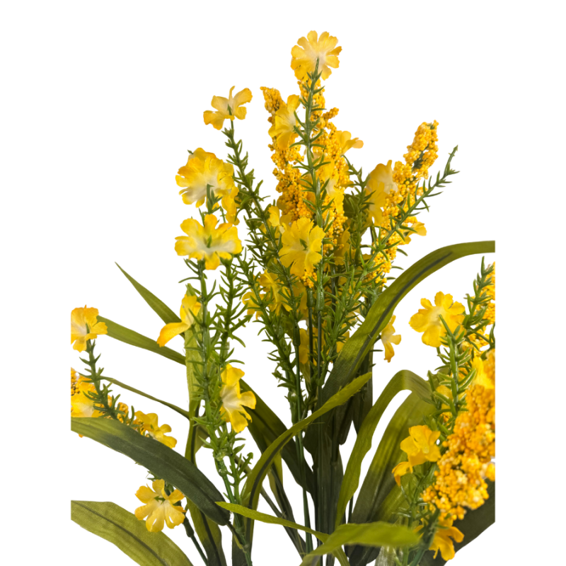 22" Gypso & Astilbe Bush - Yellow
