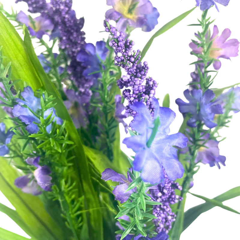 22" Gypso & Astilbe Bush- Purple