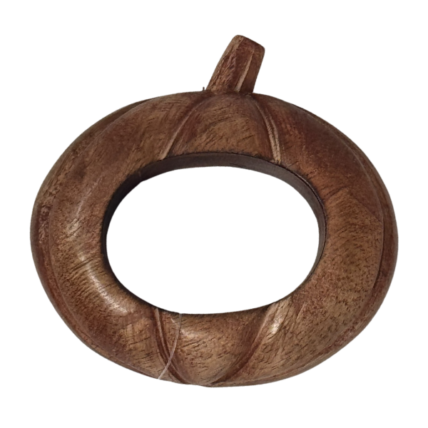 Wooden Pumpkin Napkin Ring